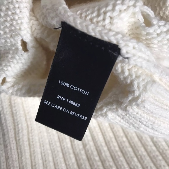 Torrid 3 Cardigan Sweater Open Crochet Cable Knit
Preppy Tennis Cream White - Picture 9 of 11